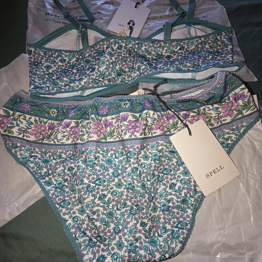 Spell Intimates Set Sienna Jade - Picture 5 of 7